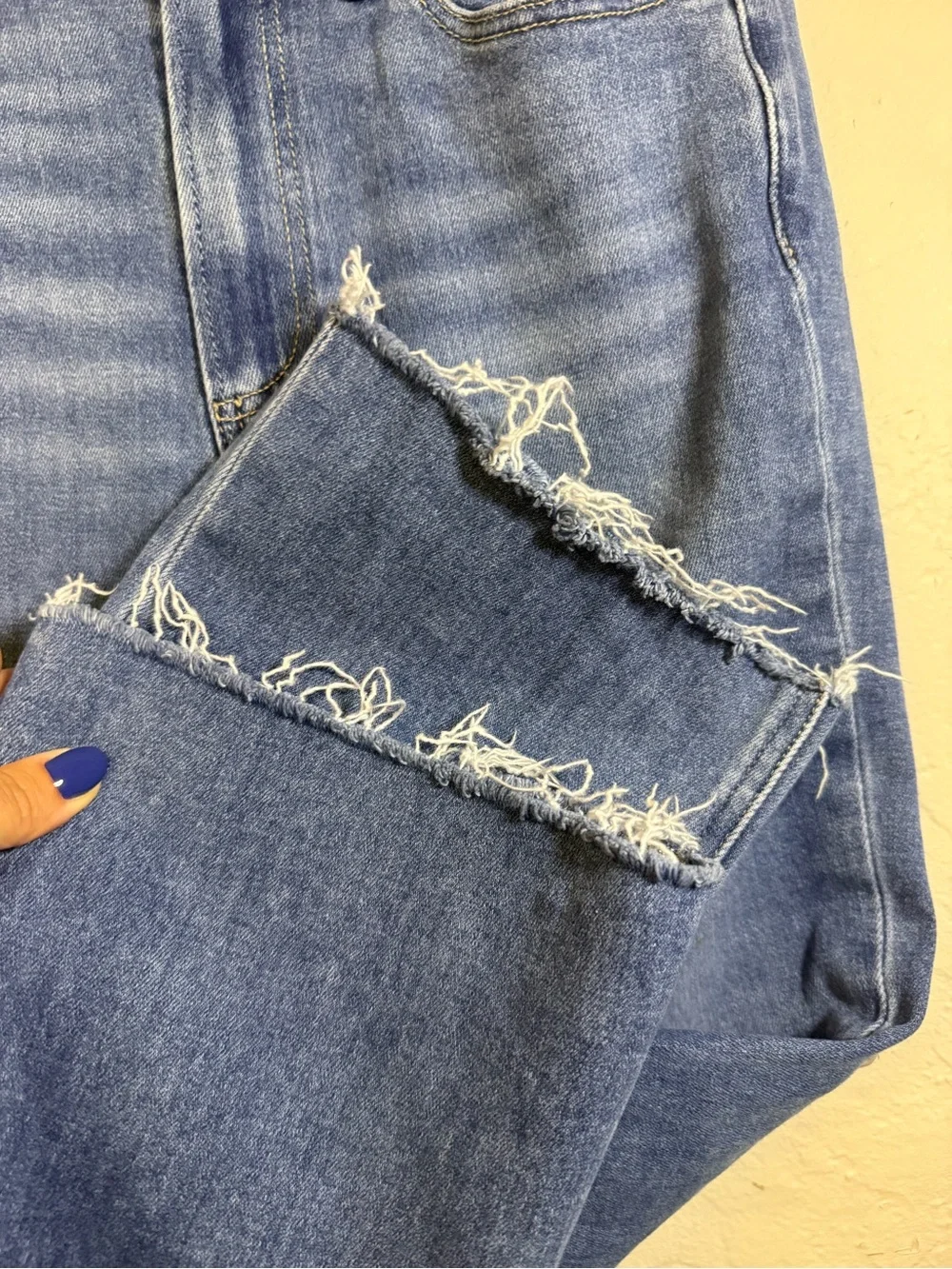 PAIGE Collette Crop Flare Jeans in Light-to-Mid Blue